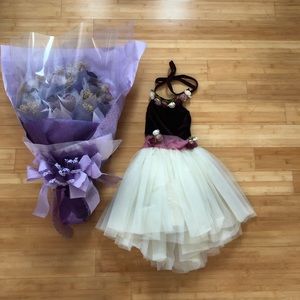 Child’s Flower Girl Ballet Tutu Dress